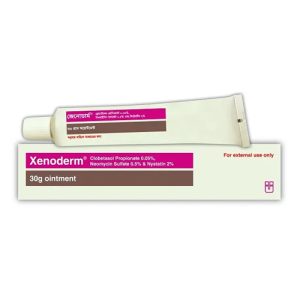 Xenoderm (0.5mg+5mg+1Lac IU)/gm