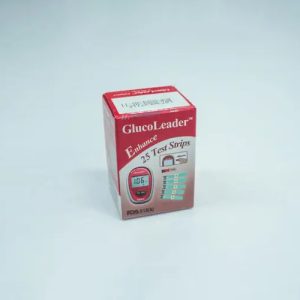 GlucoLeader Enhance Red Test Strip 25