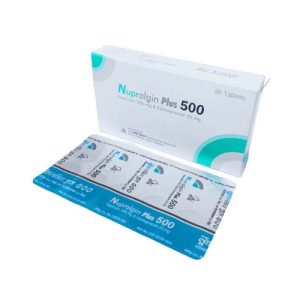 Nupralgin Plus 500mg+20mg