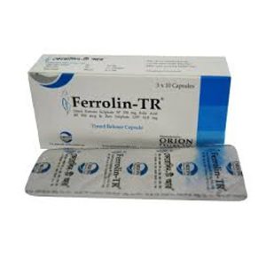 Ferrolin TR 150mg+0.5mg+61.8mg